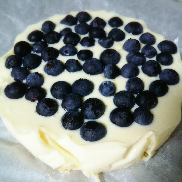 簡単すぎ 焼かない豆乳ベリーチーズケーキ レシピ 作り方 By Mmmmuuu 楽天レシピ